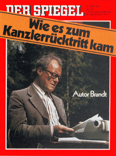 DER SPIEGEL Nr. 37, 9.9.1974 bis 15.9.1974