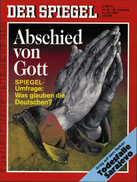 DER SPIEGEL Nr. 25, 15.6.1992 bis 21.6.1992