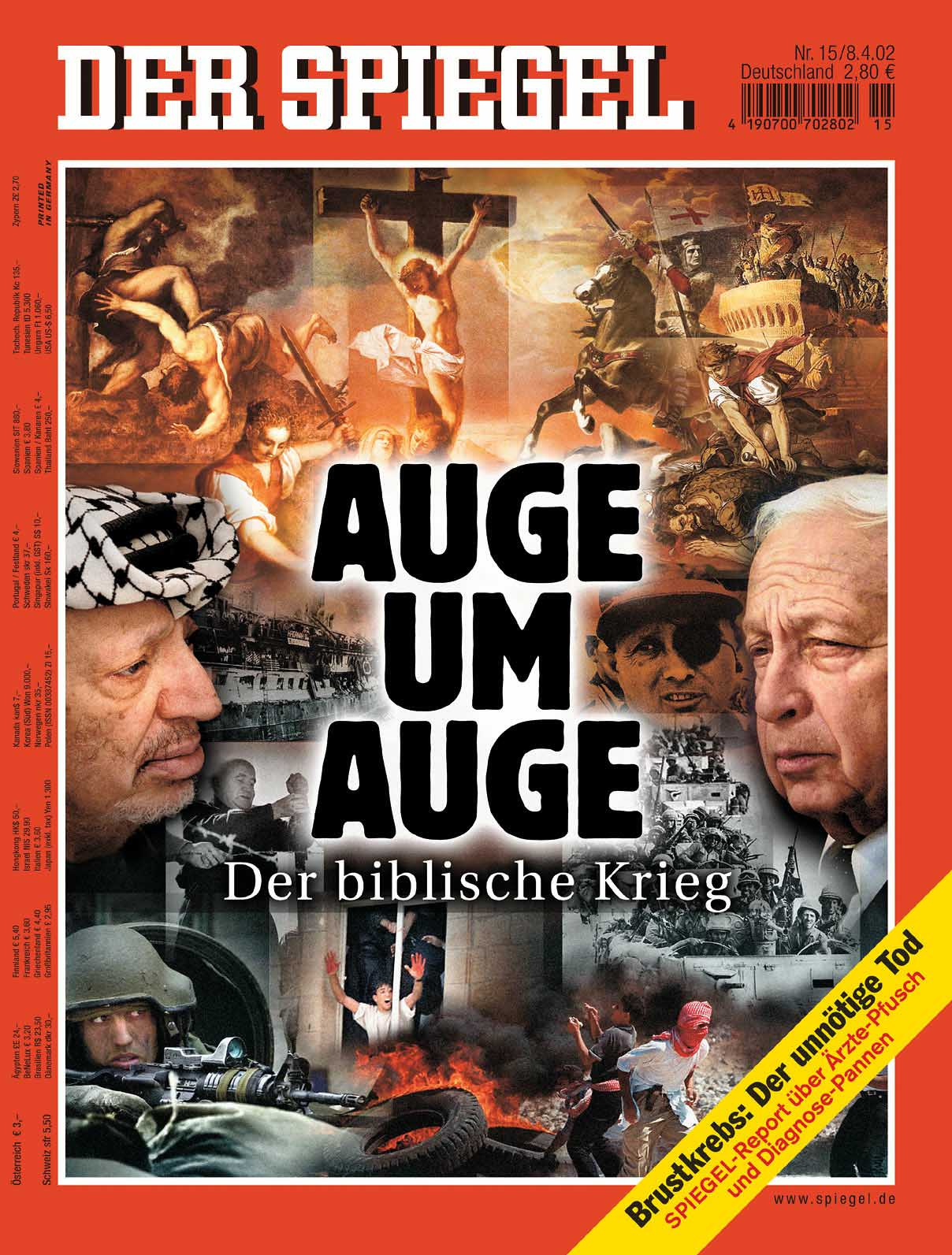 DER SPIEGEL Nr. 15, 8.4.2002 bis 14.4.2002