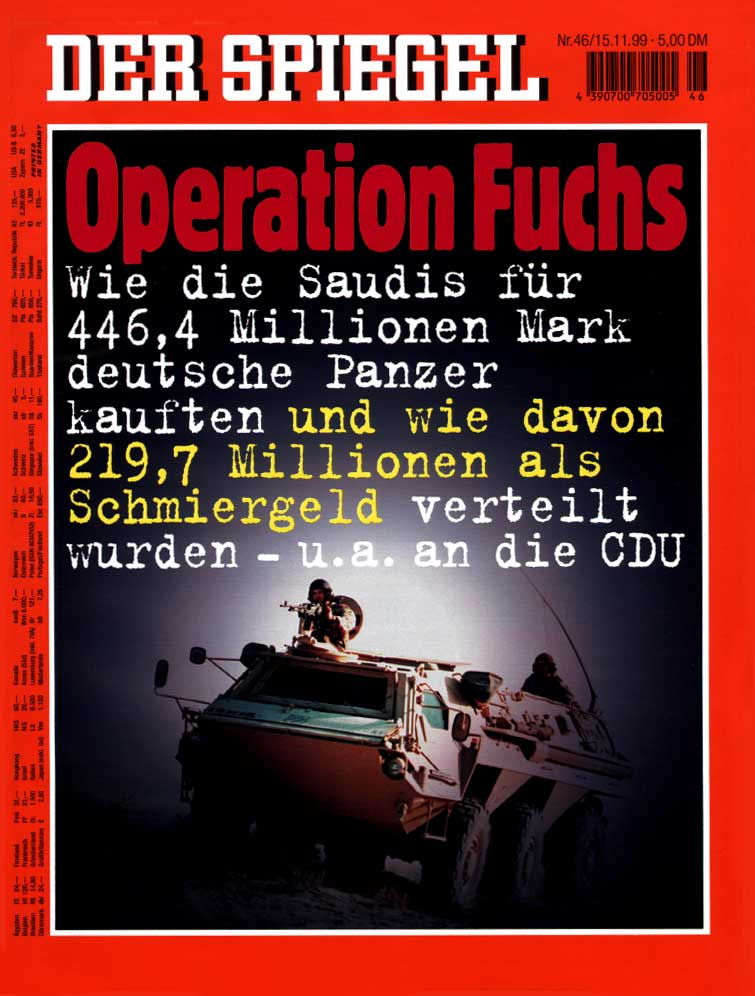 DER SPIEGEL Nr. 46, 15.11.1999 bis 21.11.1999