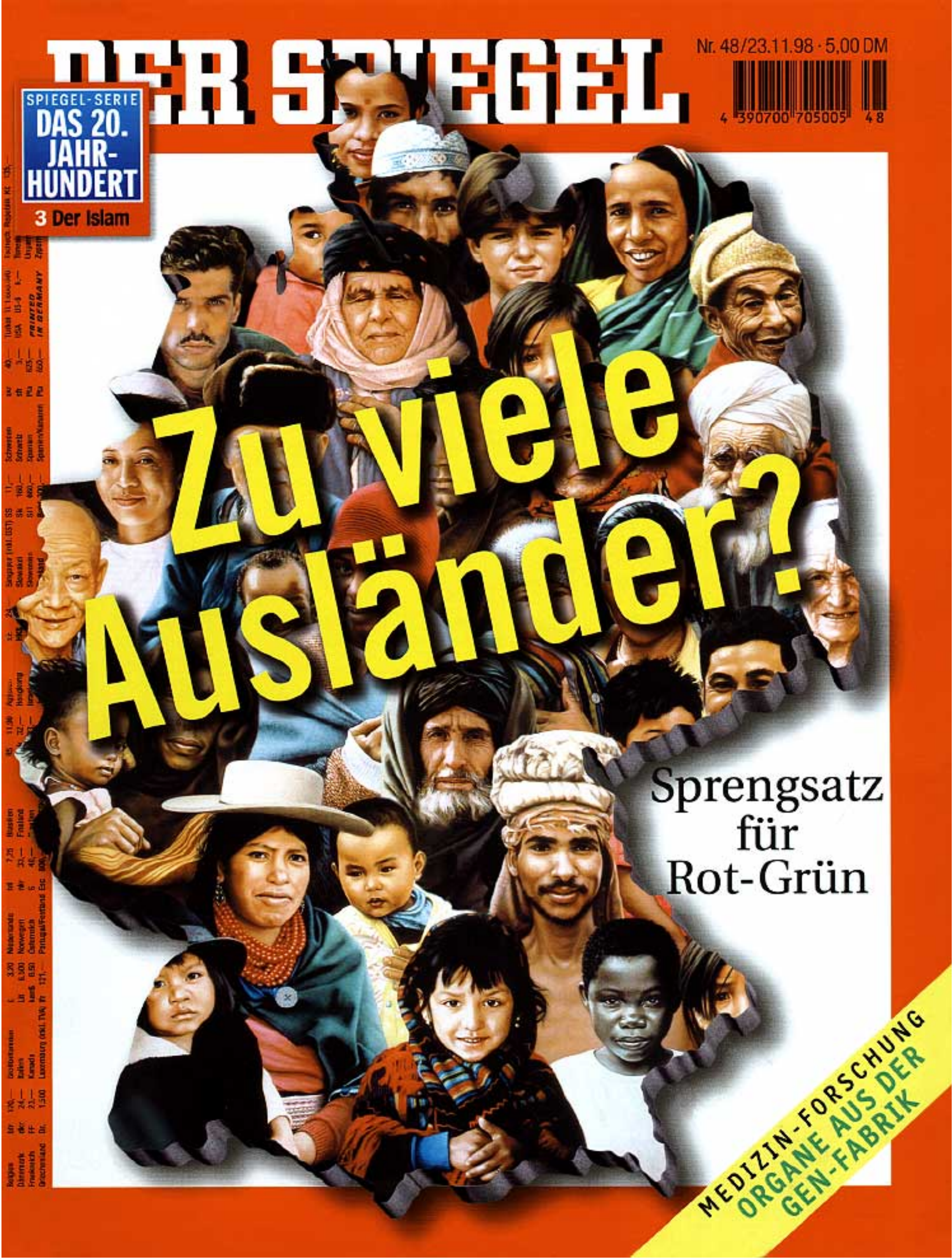 DER SPIEGEL Nr. 48, 23.11.1998 bis 29.11.1998
