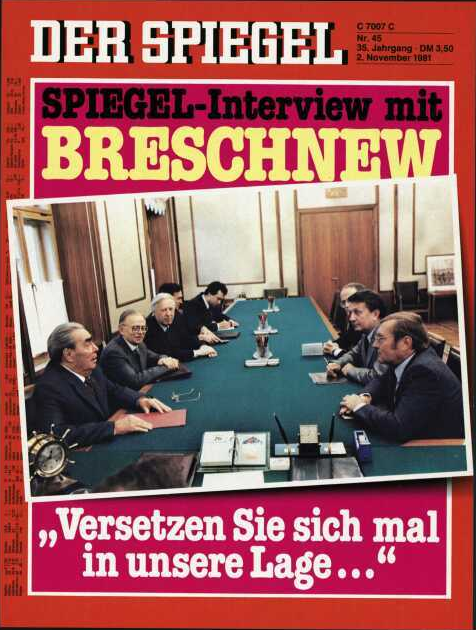 DER SPIEGEL Nr. 45, 2.11.1981 bis 8.11.1981