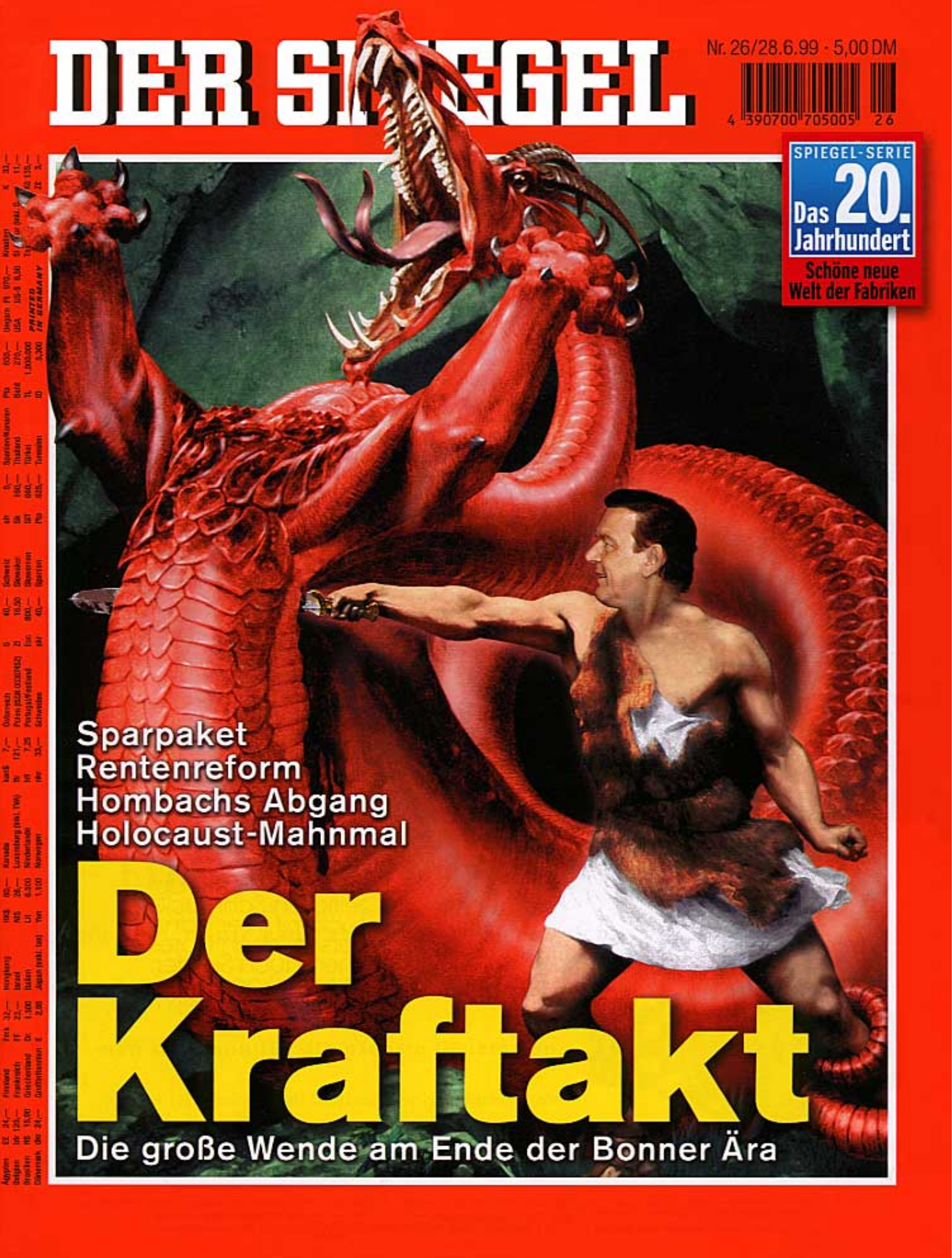 DER SPIEGEL Nr. 26, 28.6.1999 bis 4.7.1999
