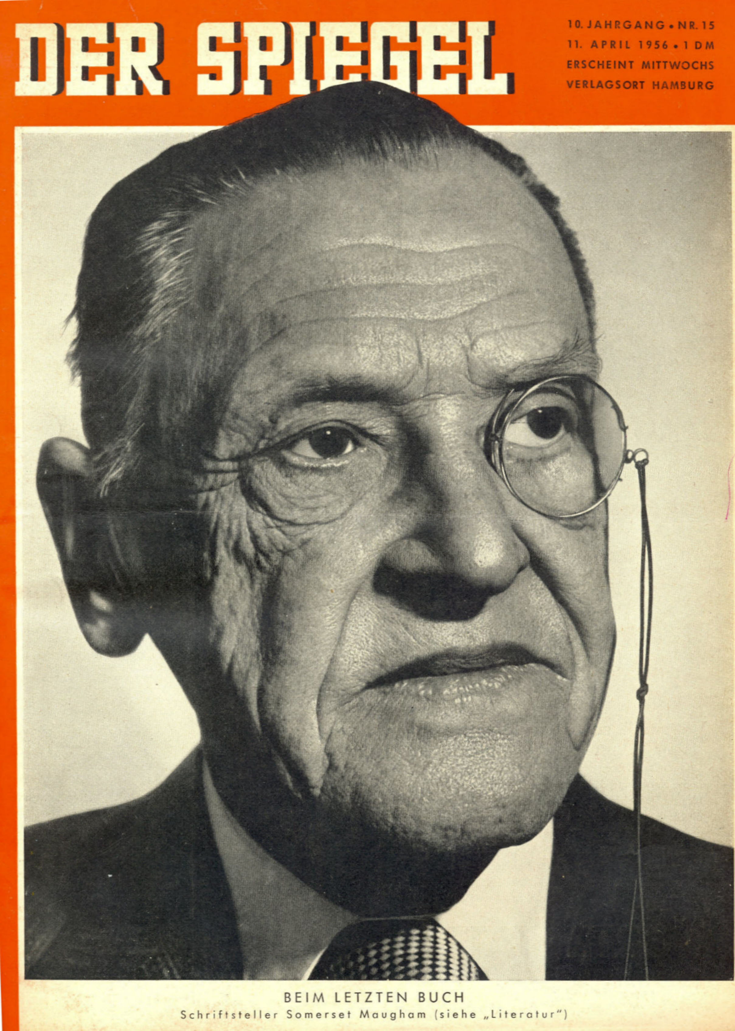 DER SPIEGEL Nr. 15, 11.4.1956 bis 17.4.1956