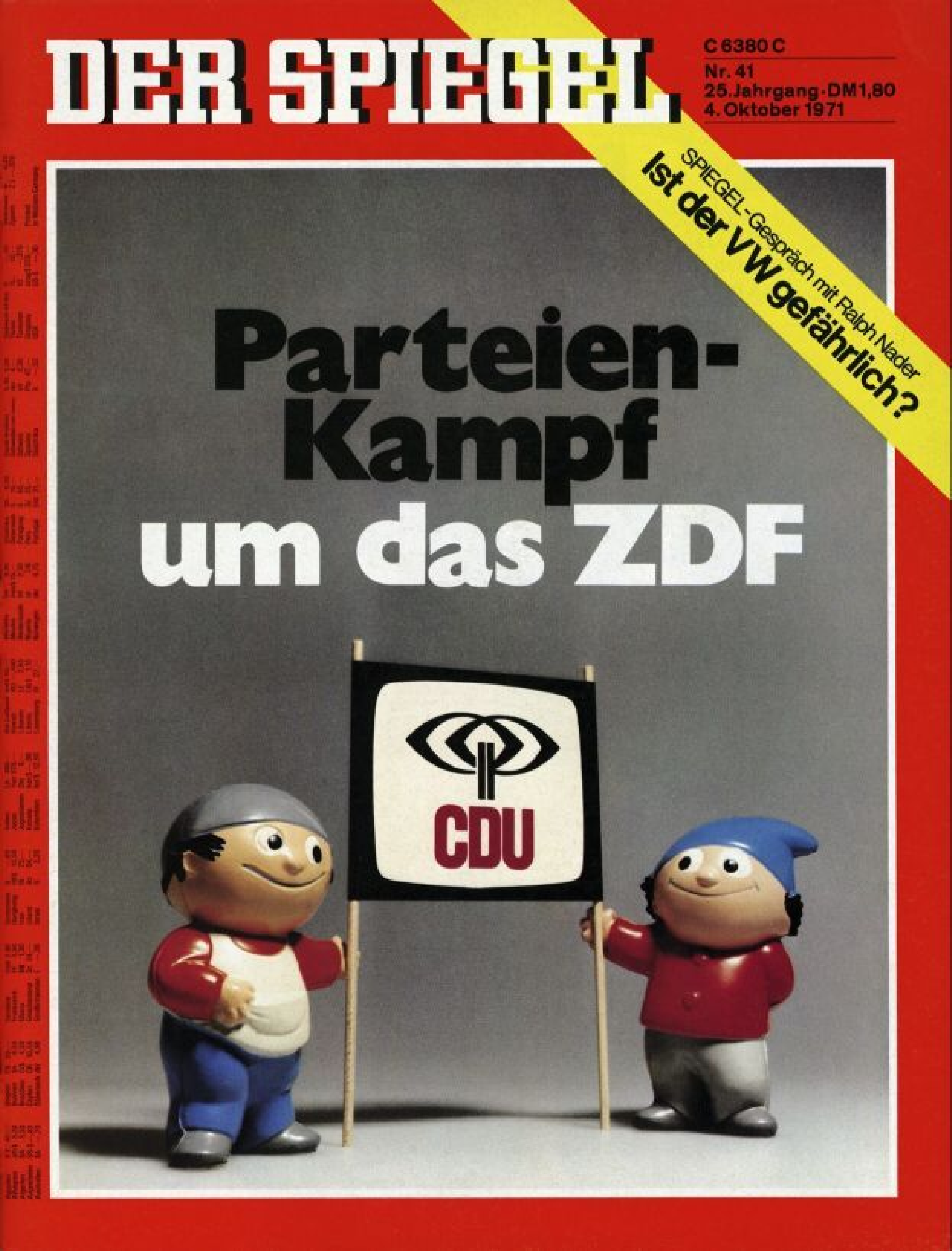 DER SPIEGEL Nr. 41, 4.10.1971 bis 10.10.1971