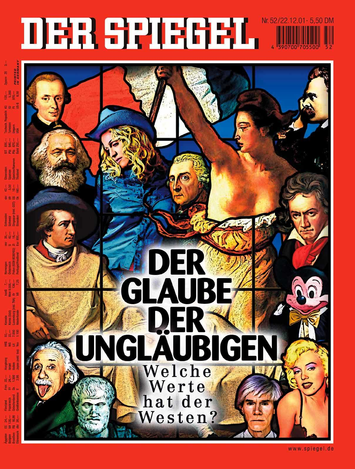 DER SPIEGEL Nr. 52, 22.12.2001 bis 28.12.2001