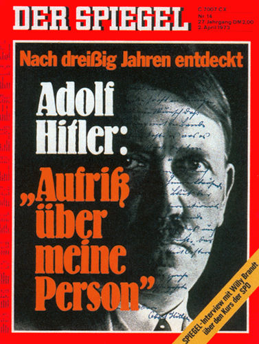 DER SPIEGEL Nr. 14 / 1973, 02.04.1973 bis 08.04.1973
