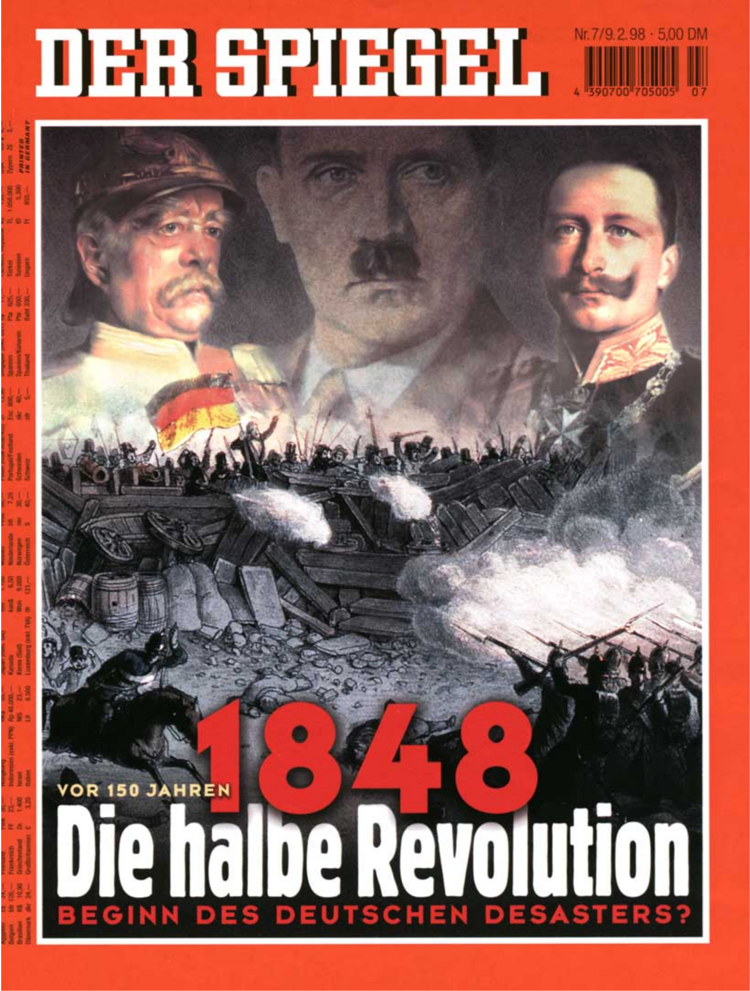 DER SPIEGEL Nr. 7, 9.2.1998 bis 15.2.1998