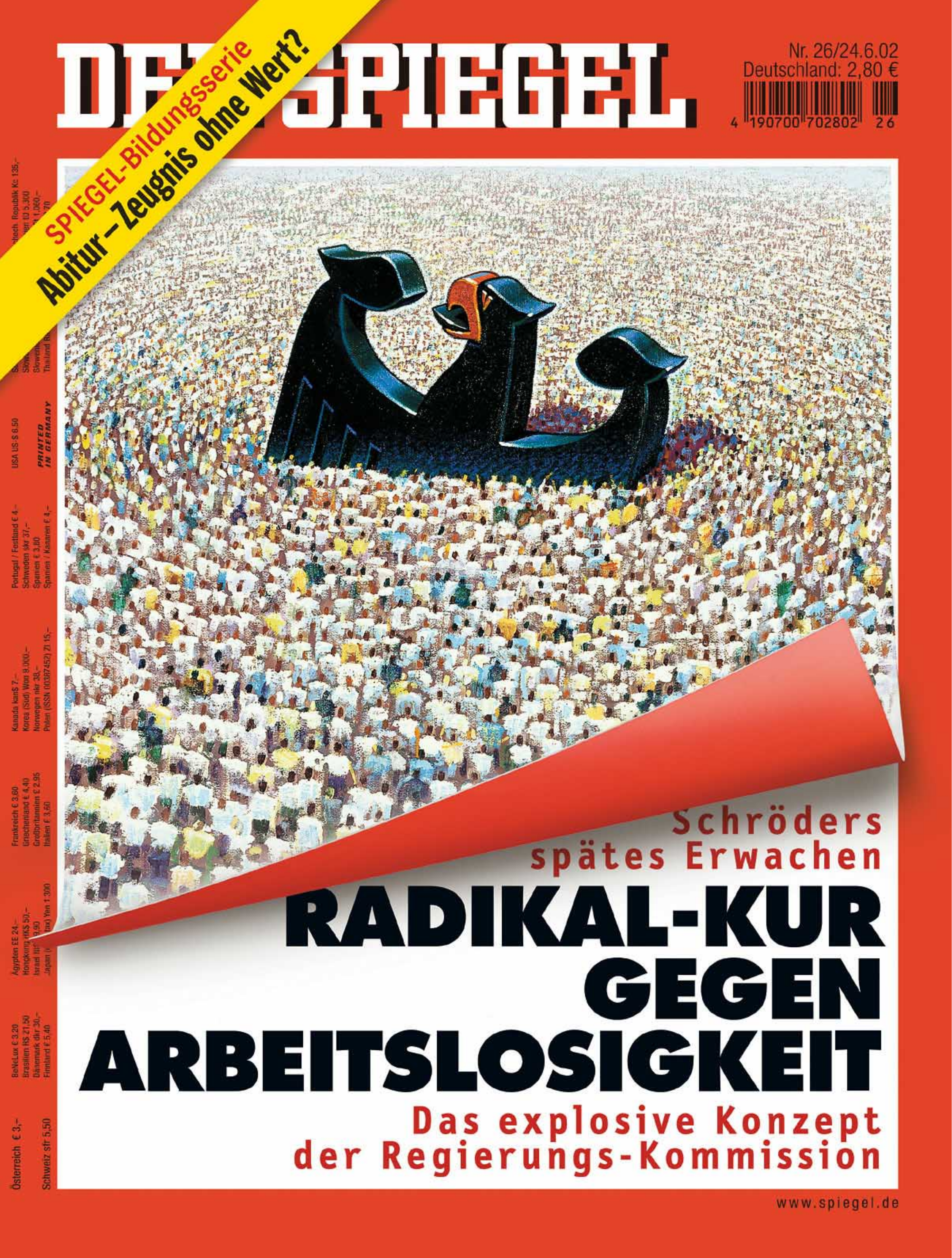 DER SPIEGEL Nr. 26, 24.6.2002 bis 30.6.2002