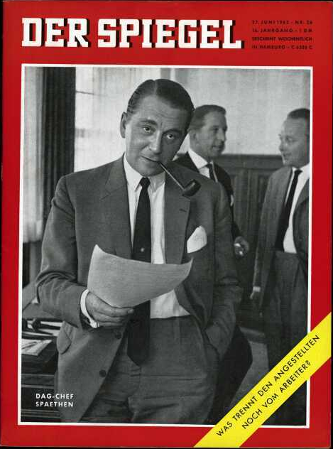 DER SPIEGEL Nr. 26, 27.6.1962 bis 3.7.1962