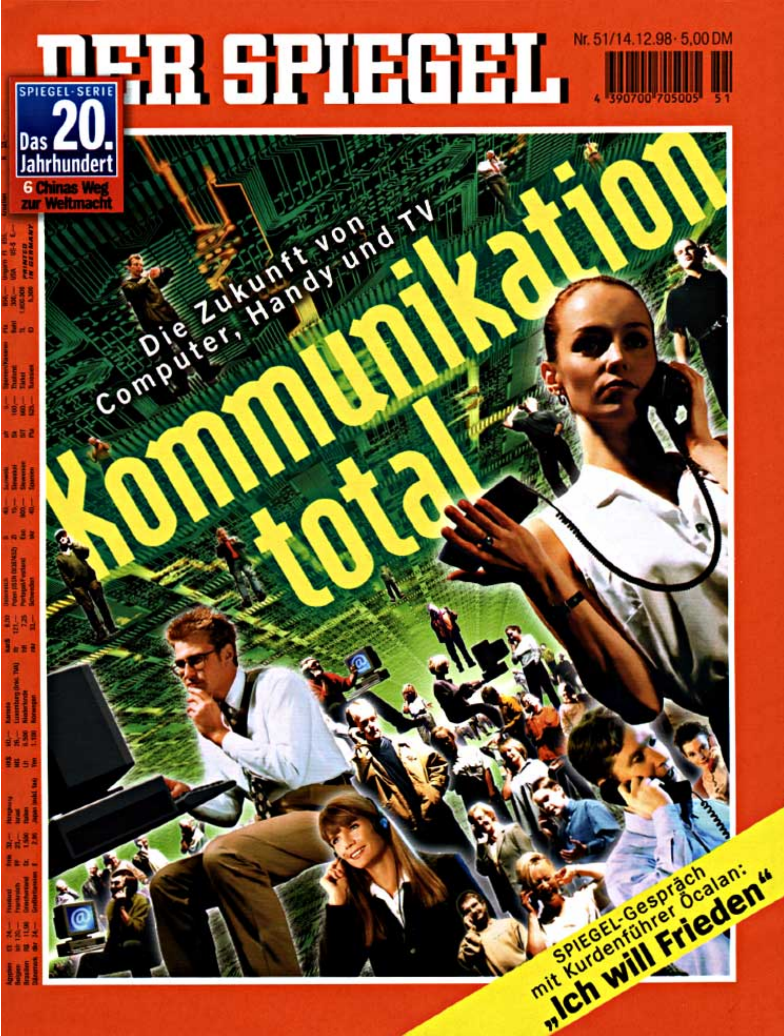 DER SPIEGEL Nr. 51, 14.12.1998 bis 20.12.1998