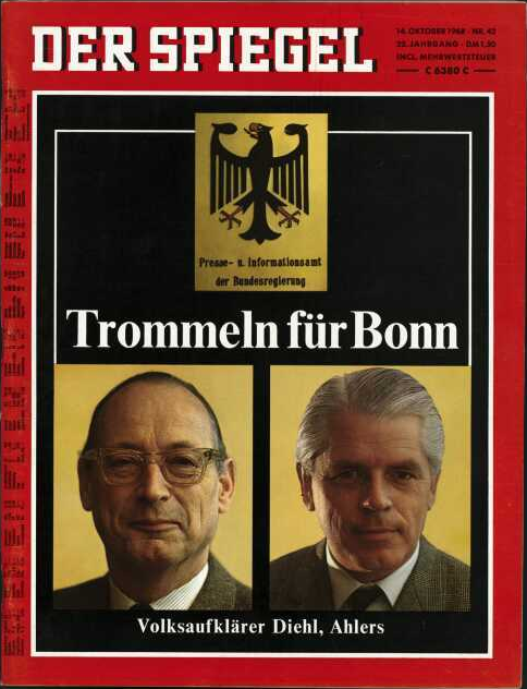 DER SPIEGEL Nr. 42, 14.10.1968 bis 20.10.1968