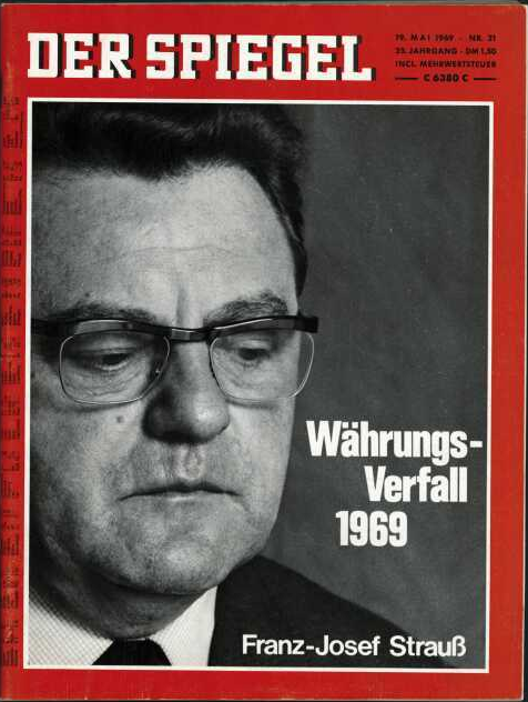 DER SPIEGEL Nr. 21, 19.5.1969 bis 25.5.1969