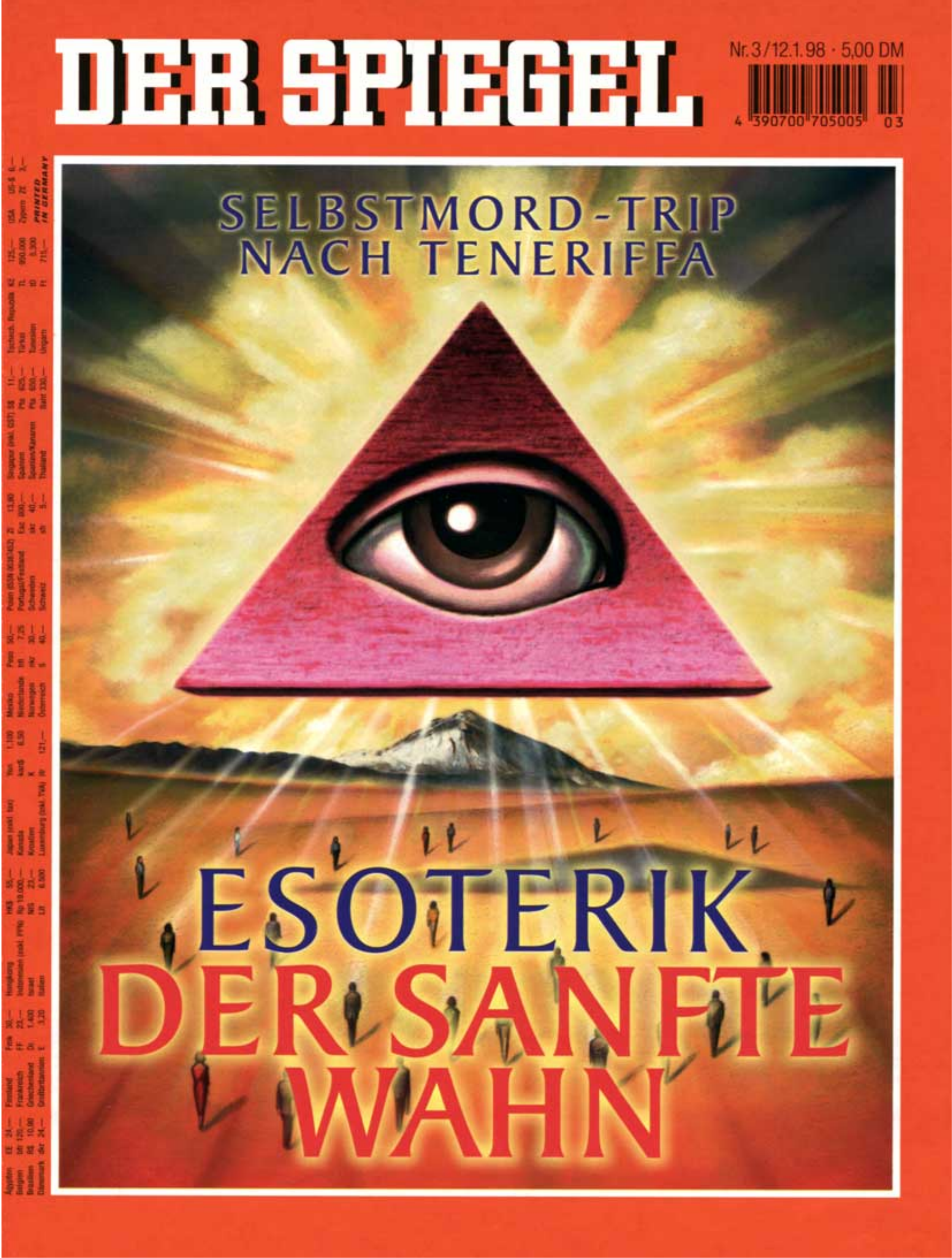 DER SPIEGEL Nr. 3, 12.1.1998 bis 18.1.1998