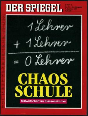 DER SPIEGEL Nr. 41, 7.10.1991 bis 13.10.1991
