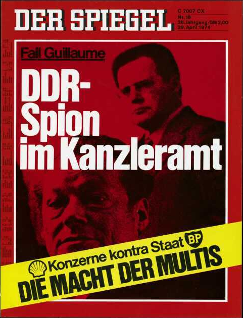 DER SPIEGEL Nr. 18, 29.4.1974 bis 5.5.1974
