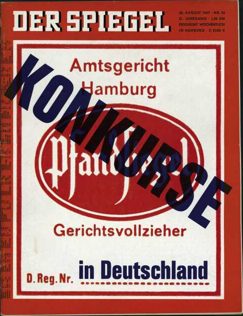DER SPIEGEL Nr. 36, 28.8.1967 bis 3.9.1967