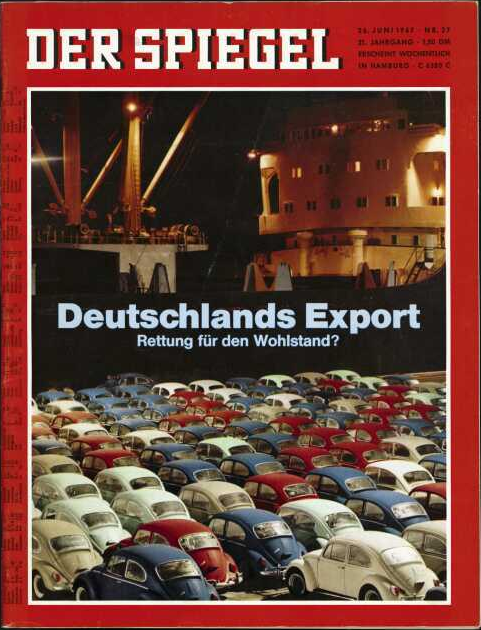 DER SPIEGEL Nr. 27, 26.6.1967 bis 2.7.1967