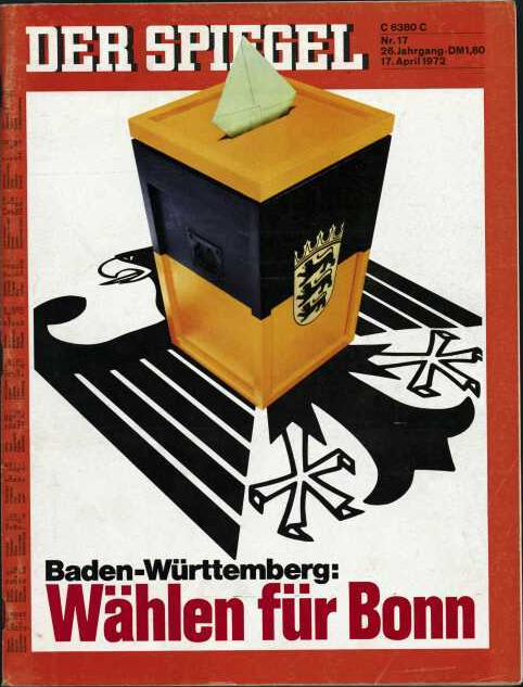 DER SPIEGEL Nr. 17, 17.4.1972 bis 23.4.1972