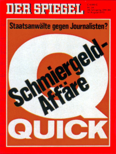 DER SPIEGEL Nr. 34 / 1972, 14.08.1972 bis 20.08.1972