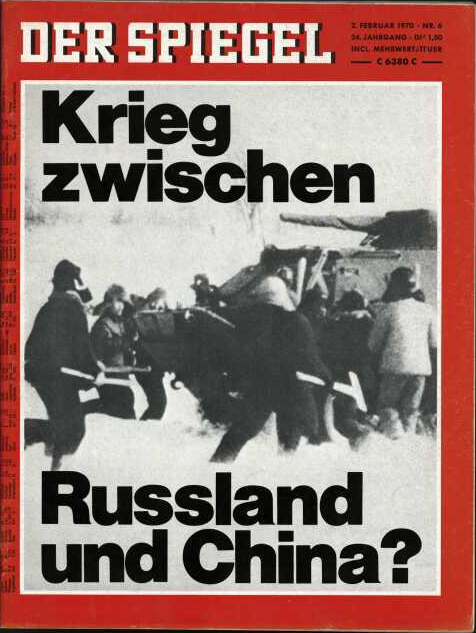DER SPIEGEL Nr. 6, 2.2.1970 bis 8.2.1970