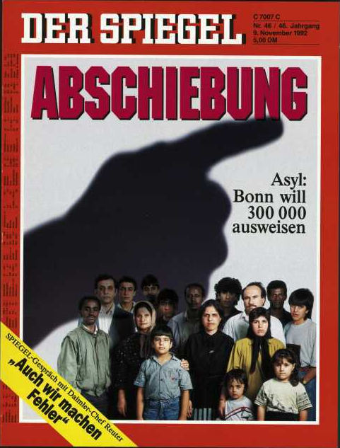 DER SPIEGEL Nr. 46, 9.11.1992 bis 15.11.1992