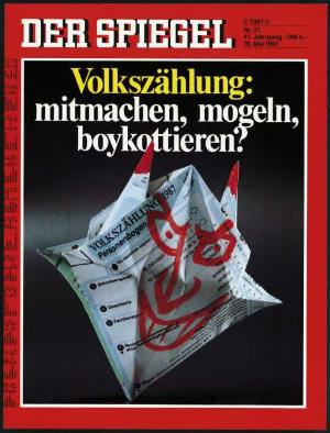 DER SPIEGEL Nr. 21 / 1987, 18.05.1987 bis 24.05.1987