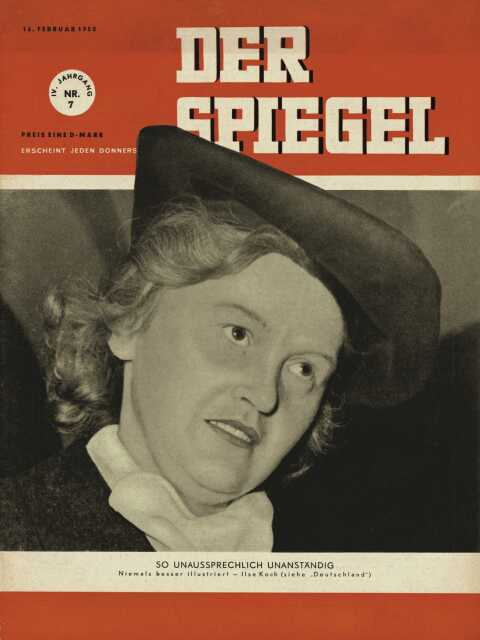 DER SPIEGEL Nr. 7, 16.2.1950 bis 22.2.1950