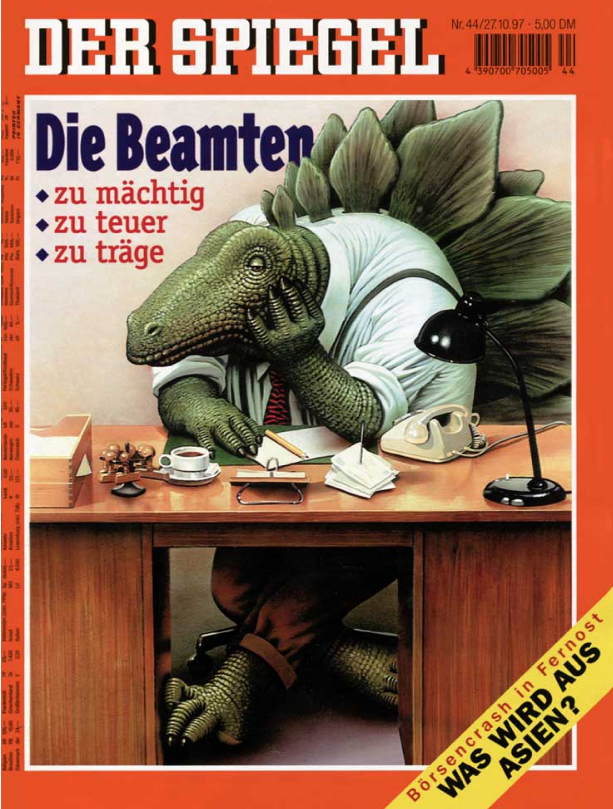 DER SPIEGEL Nr. 44, 27.10.1997 bis 2.11.1997