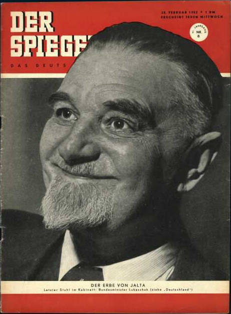 DER SPIEGEL Nr. 8, 20.2.1952 bis 26.2.1952