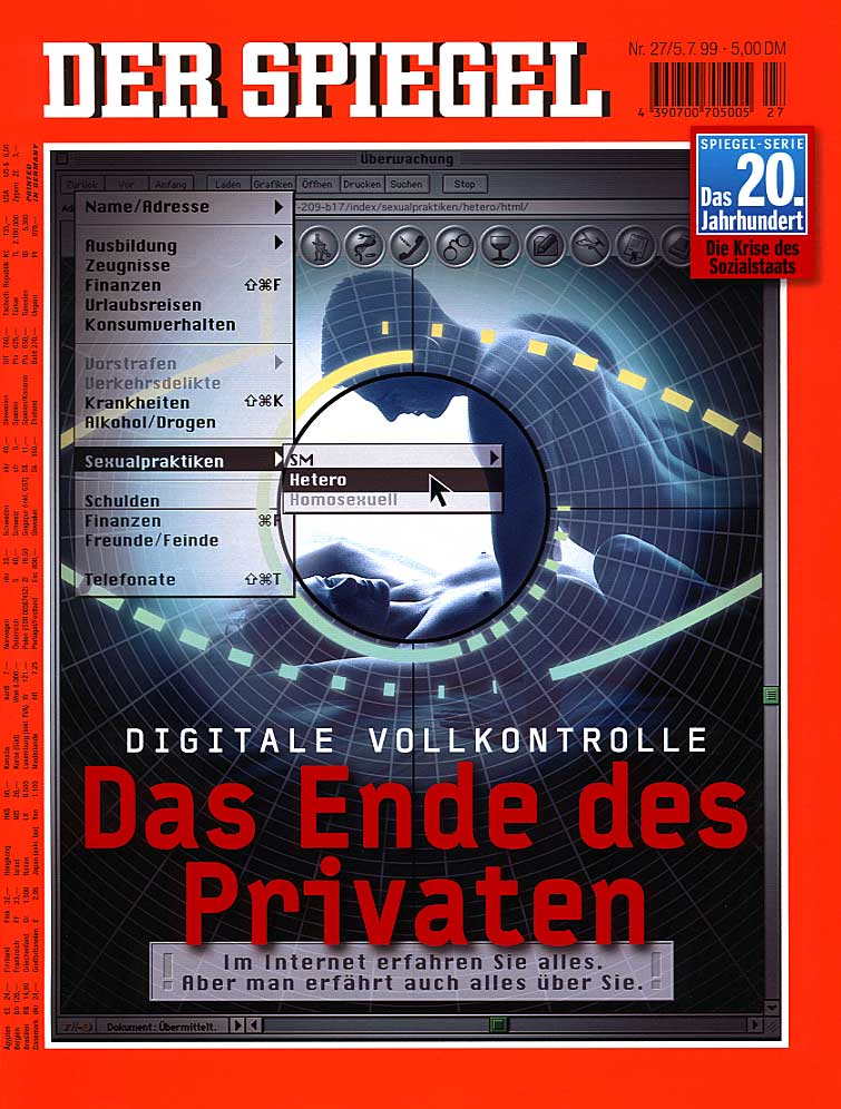 DER SPIEGEL Nr. 27, 5.7.1999 bis 11.7.1999