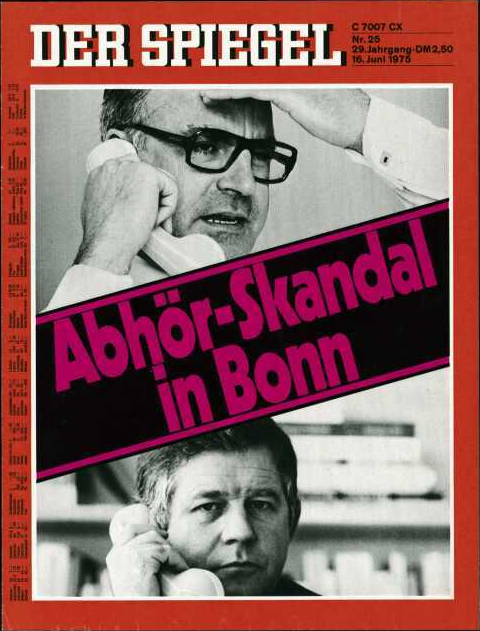DER SPIEGEL Nr. 25, 16.6.1975 bis 22.6.1975