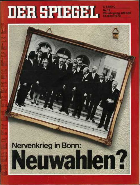 DER SPIEGEL Nr. 12, 13.3.1972 bis 19.3.1972