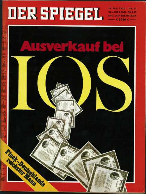 DER SPIEGEL Nr. 21, 18.5.1970 bis 24.5.1970