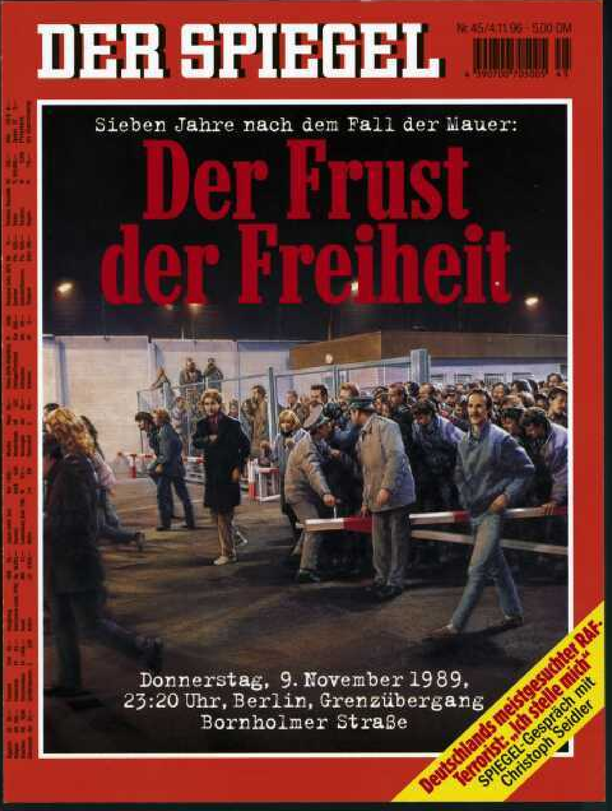 DER SPIEGEL Nr. 45, 4.11.1996 bis 10.11.1996