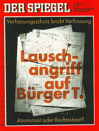 DER SPIEGEL Nr. 10 / 1977, 28.02.1977 bis 06.03.1977
