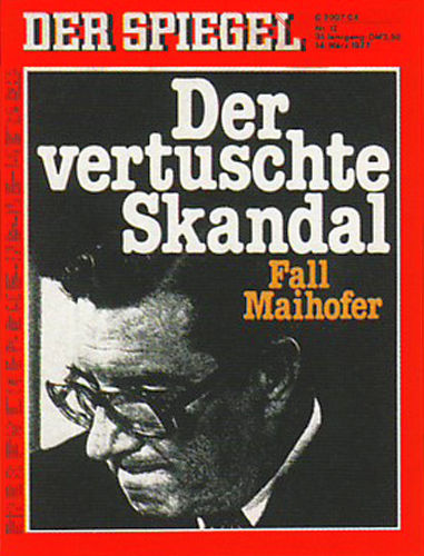 DER SPIEGEL Nr. 12 / 1977, 14.03.1977 bis 20.03.1977