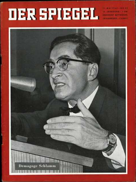 DER SPIEGEL Nr. 20, 11.5.1960 bis 17.5.1960