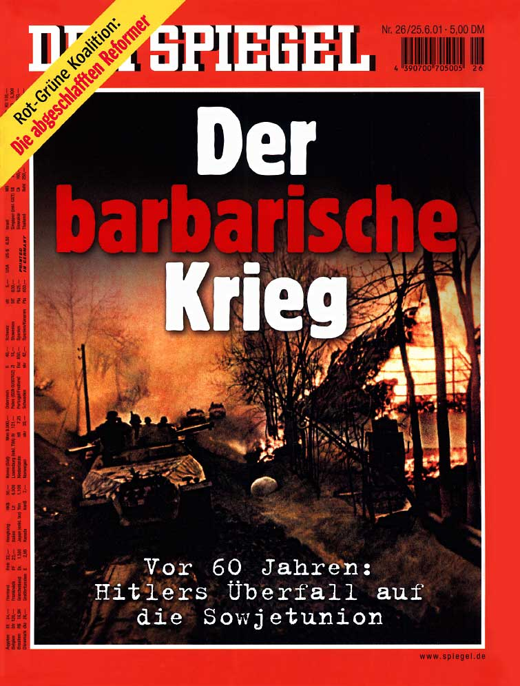 DER SPIEGEL Nr. 26, 25.6.2001 bis 1.7.2001