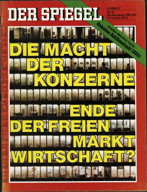 DER SPIEGEL Nr. 6, 31.1.1972 bis 6.2.1972