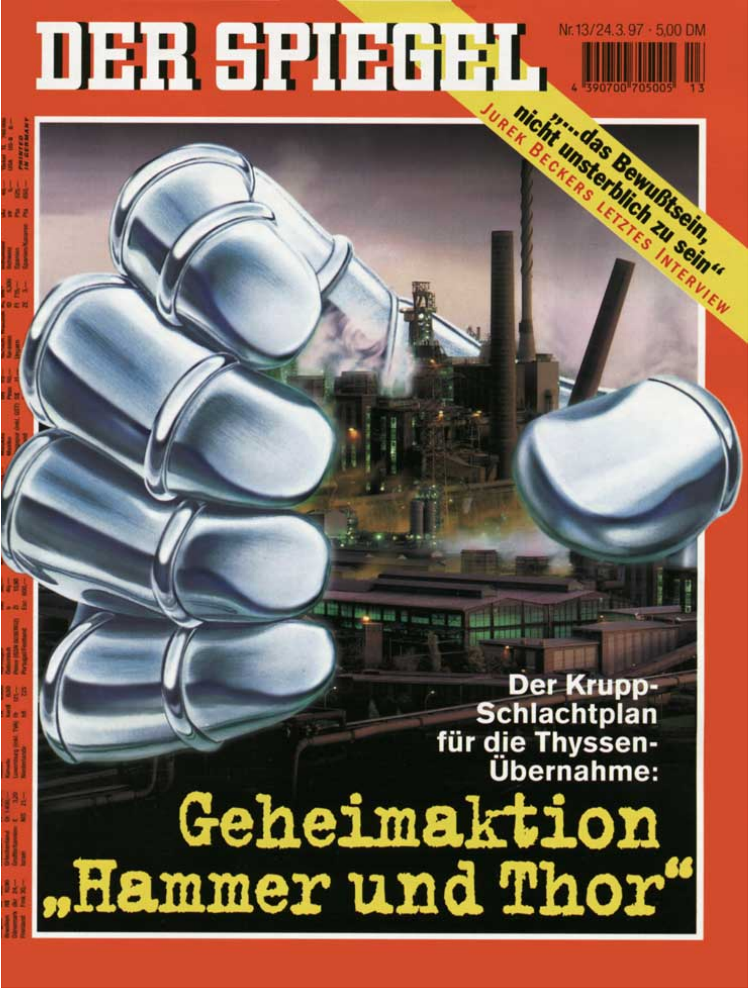 DER SPIEGEL Nr. 13, 24.3.1997 bis 30.3.1997