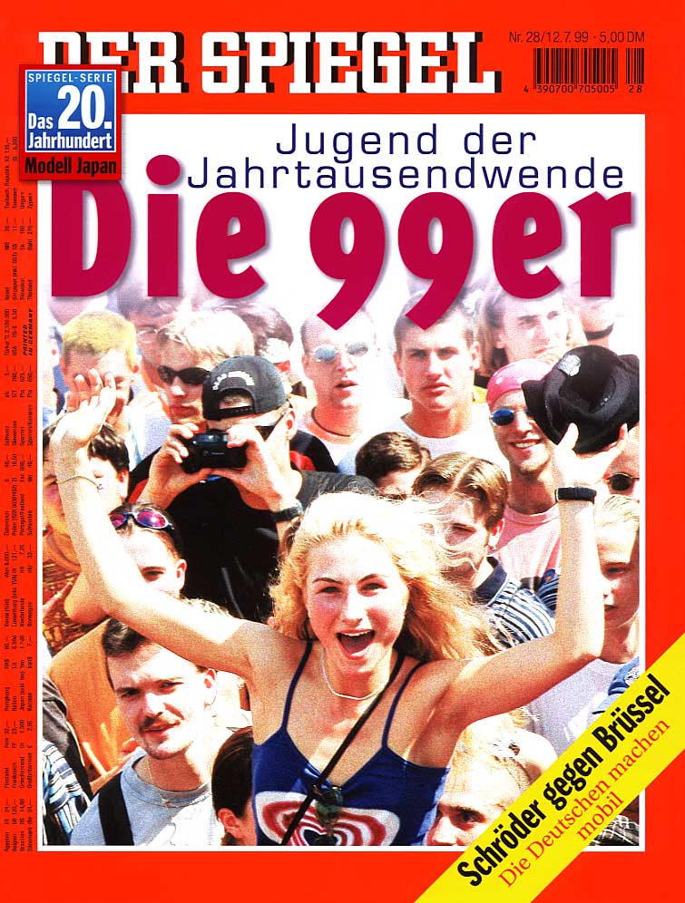 DER SPIEGEL Nr. 28, 12.7.1999 bis 18.7.1999