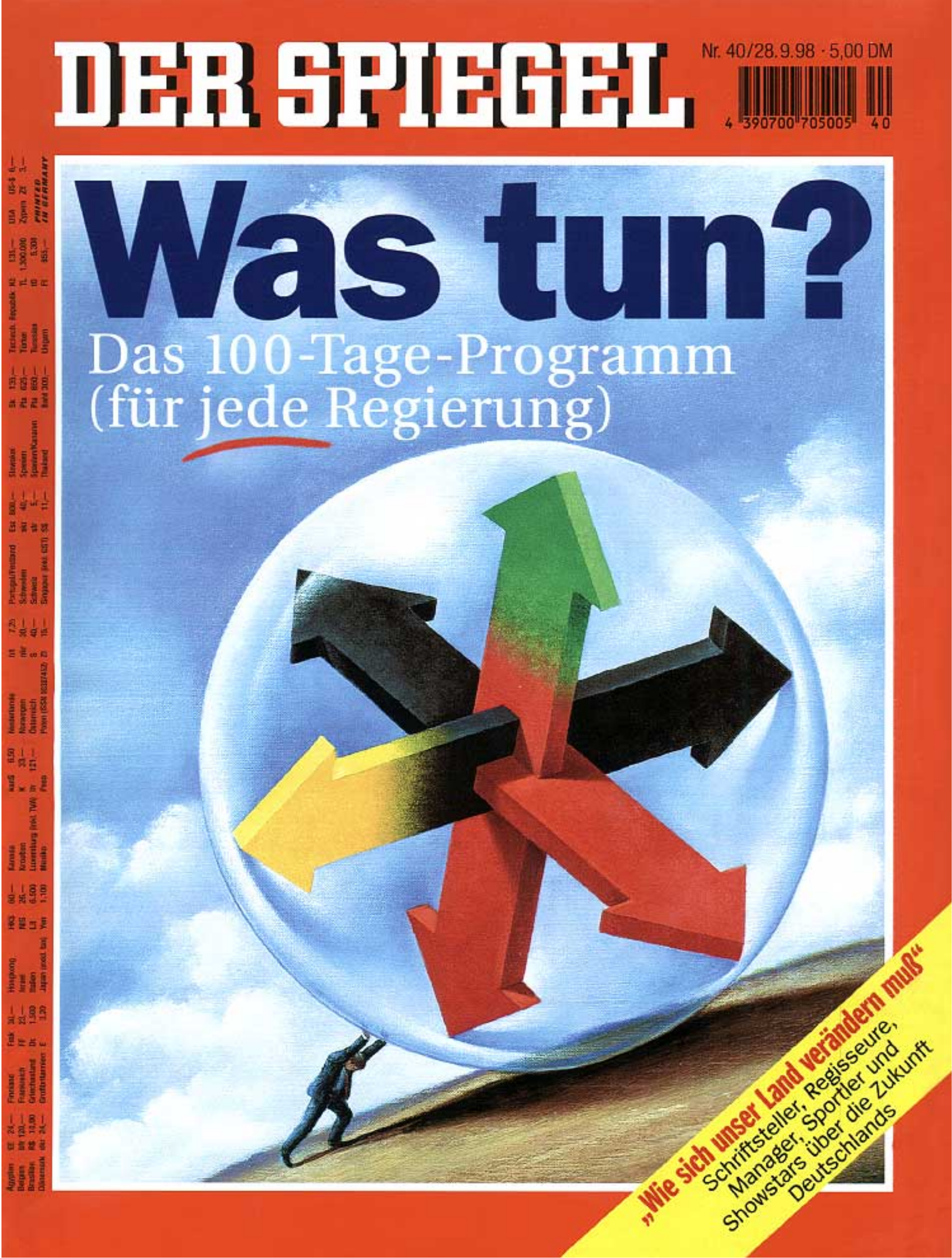 DER SPIEGEL Nr. 40, 28.9.1998 bis 4.10.1998