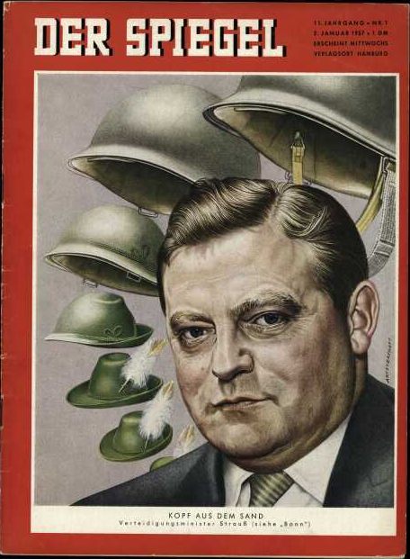DER SPIEGEL Nr. 1, 2.1.1957 bis 8.1.1957