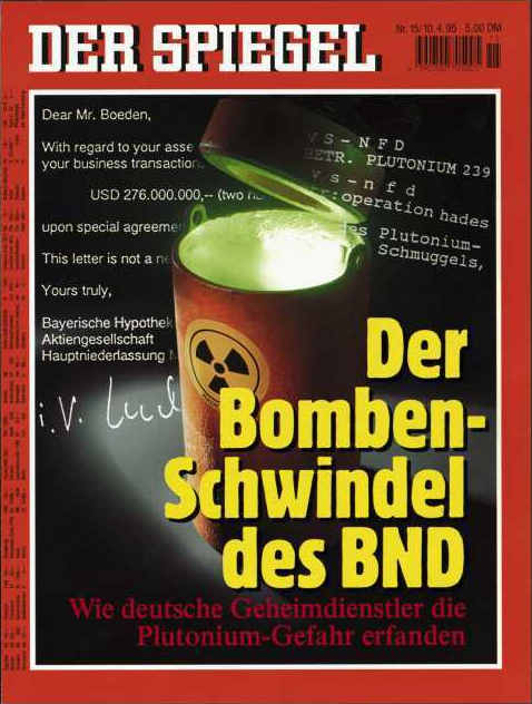 DER SPIEGEL Nr. 15, 10.4.1995 bis 16.4.1995