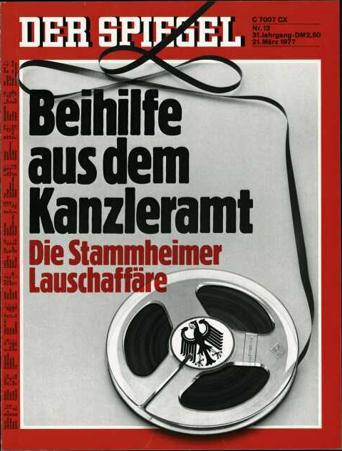 DER SPIEGEL Nr. 13, 21.3.1977 bis 27.3.1977