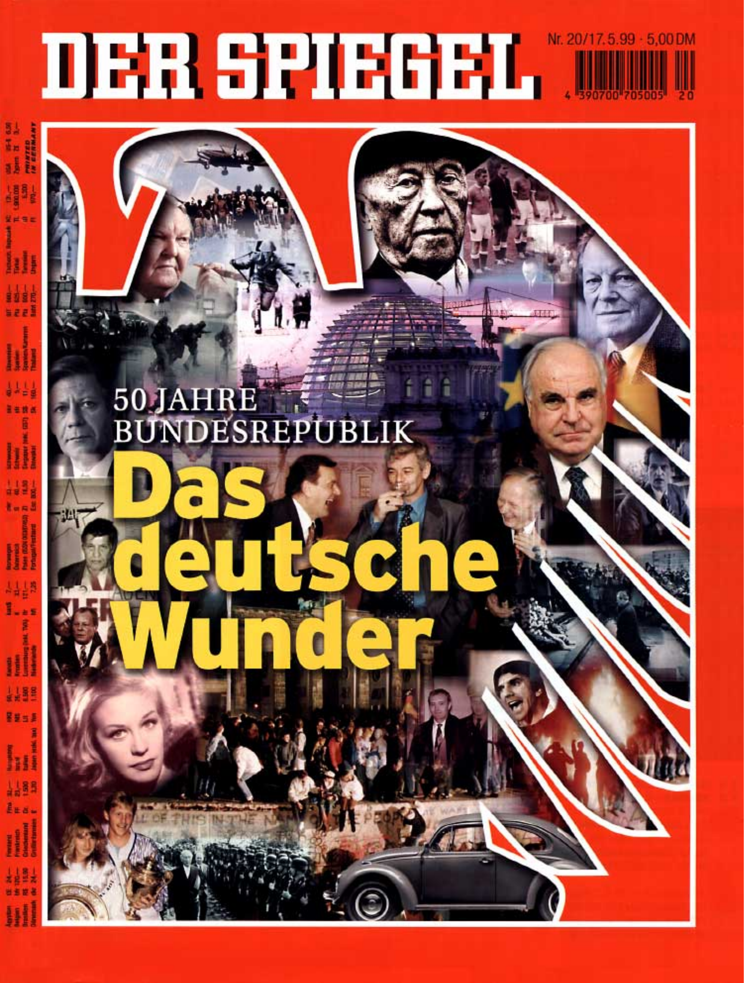 DER SPIEGEL Nr. 20, 17.5.1999 bis 23.5.1999