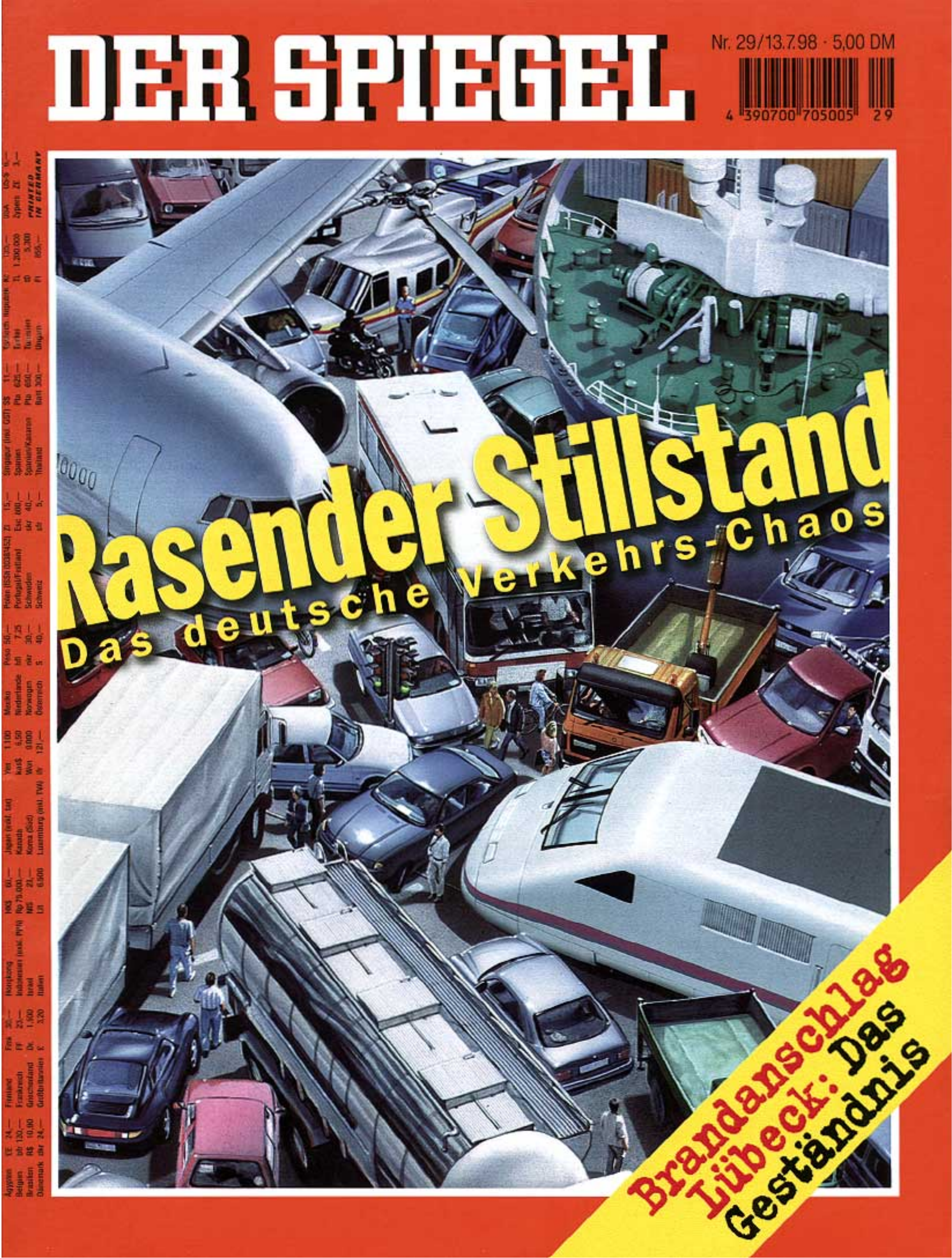 DER SPIEGEL Nr. 29, 13.7.1998 bis 19.7.1998