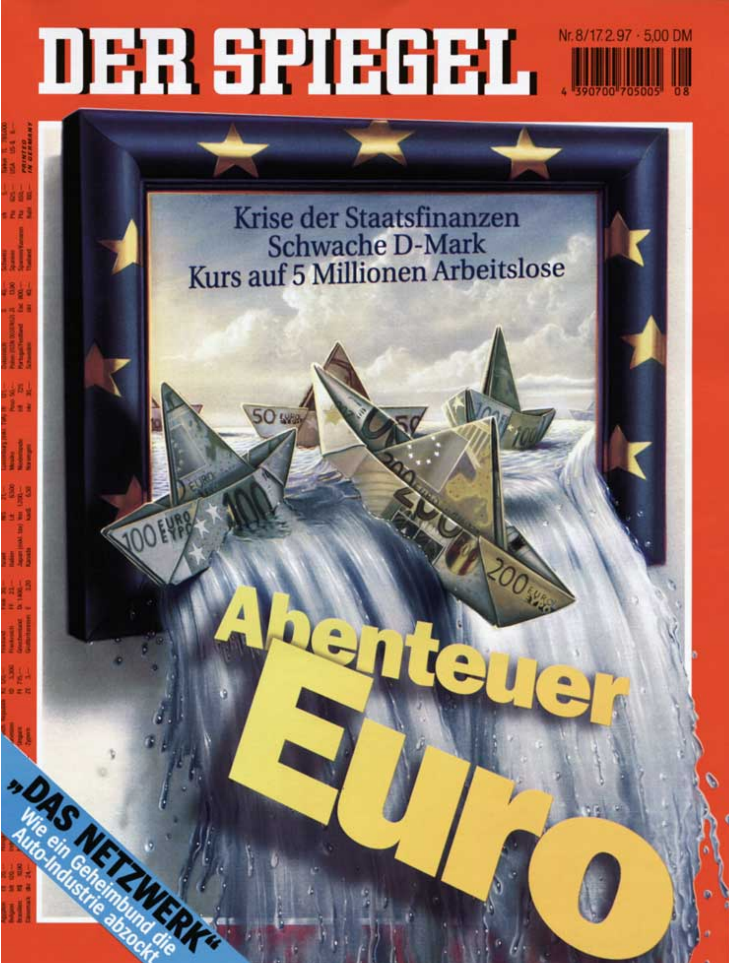 DER SPIEGEL Nr. 8, 17.2.1997 bis 23.2.1997