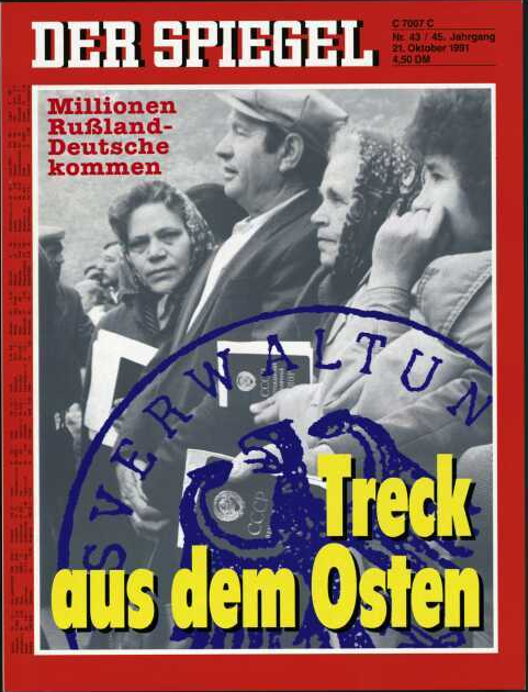 DER SPIEGEL Nr. 43, 21.10.1991 bis 27.10.1991